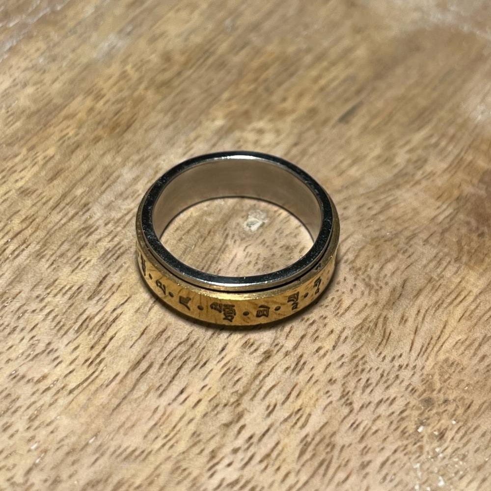 Fidget Spinner Symbol Ring - Picture 6 of 12